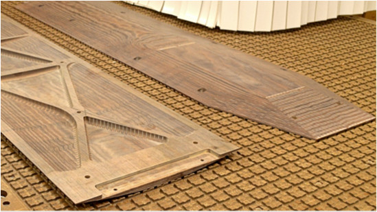 Wooden floors for the Motorsport industry.